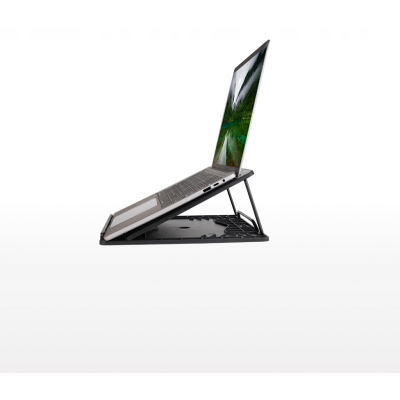 Podstawka pod laptop ART P14 ABS+stal 11.5/28/25cm, reg.wysokości