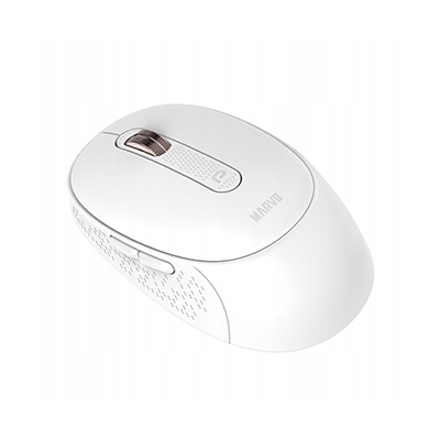 Marvo WM111 SW Mysz bezprzewodowa, srebrna, 1600DPI