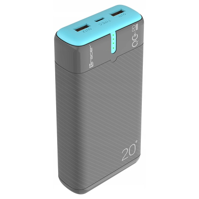 TRACER Power bank EnerGen 20000mAh PD+QC3.0 GB niebieski TRABAT47517