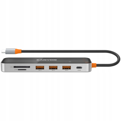 CANYON HUB DS-13 7 w 1 4k USB-C Transparentny