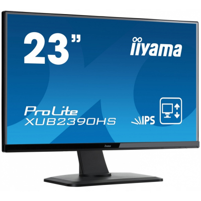 IIYAMA Monitor 23 XUB2390HS-B1 IPS DVI, HDMI