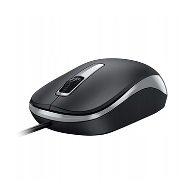Genius DX-125S Mysz przewodowa, czarno-szara, 1200DPI