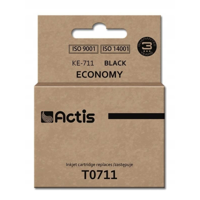 Tusz ACTIS KE-711 Epson T0711, T0891, T1001;czarny