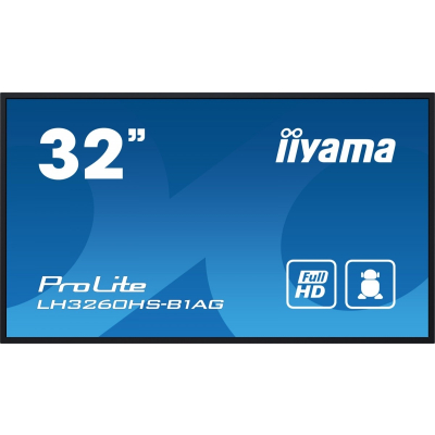 IIYAMA Monitor 31.5 cala LH3260HS-B1AG 500(cd/m2) VA FHD Android.11 Wifi