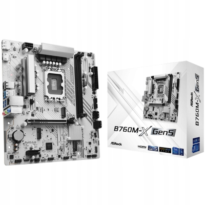 ASROCK B760M-X GEN5 mATX LGA1700 DDR5