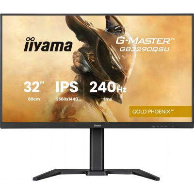 Monitor iiyama 32 cale GB3290QSU-B1 1ms IPS 240Hz 2xHDMI DP 400cd 1000:1