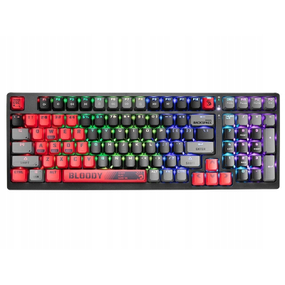 Klawiatura mechaniczna A4TECH BLOODY S98 USB Sports Red (BLMS Red Switches) SKLEP KOZIENICE RADOM