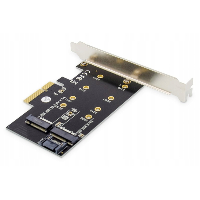 Digitus Kontroler M.2 NGFF/NVMe SSD PCIe3.0 SATA