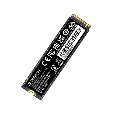 SSD Wewnętrzny Verbatim Vi5000 M.2, 31825, 512GB, czarny, NVMe