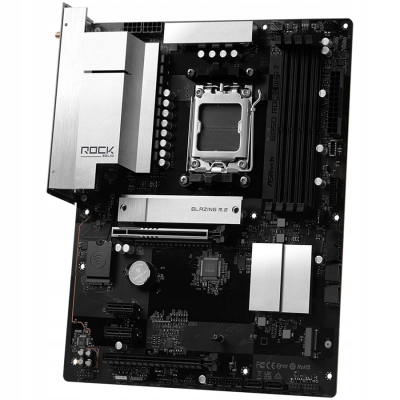 ASROCK MB Desktop B850 Rock WiFi 7, AM5, 4x DDR5, 1x PCIe 5.0 x16,