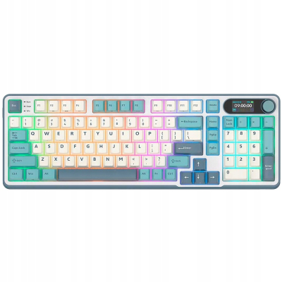 ROYAL KLUDGE RK-S98 Light Cloud Gaming Keyboard Beige switch