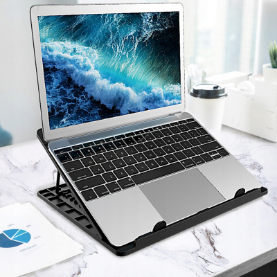 Podstawka pod laptop ART P14 ABS+stal 11.5/28/25cm, reg.wysokości