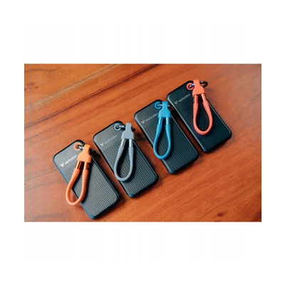 Verbatim SSD Zewnętrzny Pocket SSD Black/Blue 2000GB, czarny, M.2