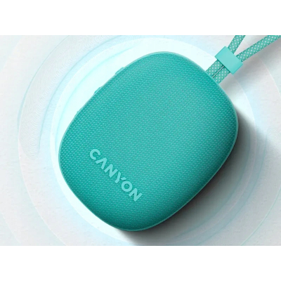 CANYON Głośnik Bluetooth OnMove 12 IPX7 TWS 5W Miętowy