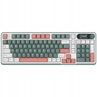 ROYAL KLUDGE RK-S98 Camping Green Gaming Keyboard Beige switch