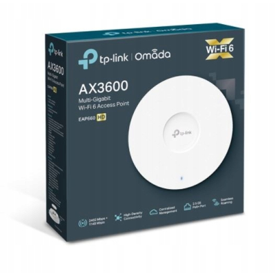 Punkt dostępowy EAP660 HD 2.5 Gb PoE WiFi 6