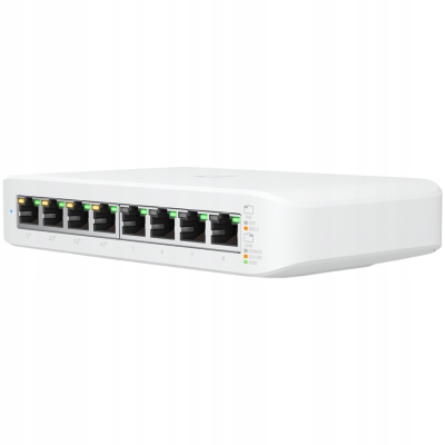Ubiquiti UniFi Switch Lite 8 PoE kompaktowy switch 8× GbE z PoE+