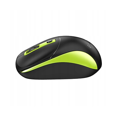 Genius NX-7123 Mysz bezprzewodowa, czarno-zielona, 1200DPI