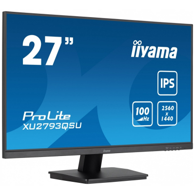 IIYAMA] Monitor 27 cali XU2793QSU-B7 IPS QHD 100Hz HDMI DP 300cd