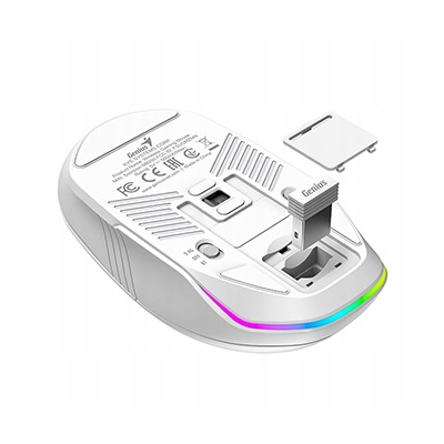 Genius GX GAMING Scorpion M8250 AI Mysz bezprzewodowa, biała, 3200DPI