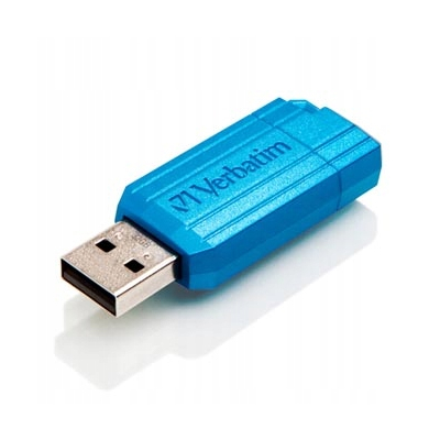 Verbatim USB flash disk USB 2.0 32GB PinStripe Store N Go niebieski USB A