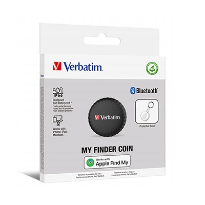 Verbatim Lokalizator Bluetooth My Finder Coin czarny, 32133