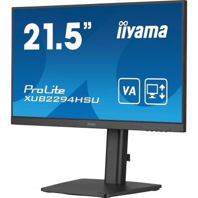 IIYAMA Monitor 21.5 cali XUB2293HSU-B7 IPS 100Hz Pivot HAS(150mm) 300cd