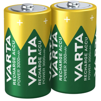 VARTA AKUMULATORY R14 (typC) 3000 mAh RECHARGE ACCU POWER 2szt