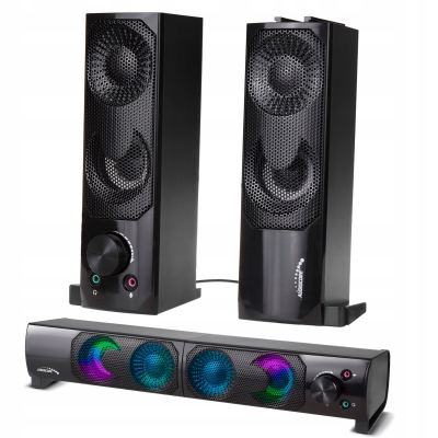 Głośniki komputerowe soundbar Audiocore 3Wx2 LED USB 5v AC955