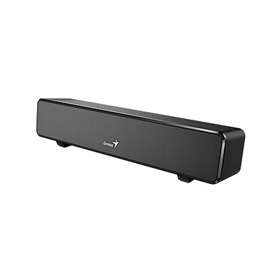 Genius Soundbar 100, 2.0, 6W, czarny