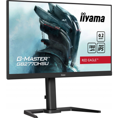 IIYAMA Monitor 27 cali GB2770HSU-B6 0.2ms IPS DP HDMI 180Hz