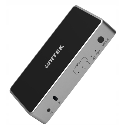 Unitek Przełącznik sygnału HDMI 1.4b 3 IN-1 OUT 4K