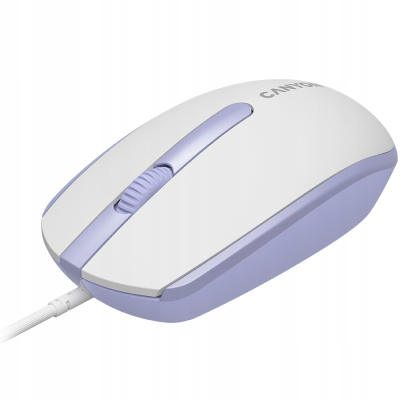 Canyon M-10 - przewodowa mysz optyczna Lawendowa