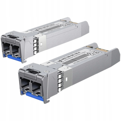 UBIQUITI wkładka SFP+ dual, 10G, SM LC, 10km, 1310nm (2-pack)