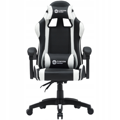Canyon Core SGCH2 fotel gamingowy czarno biały