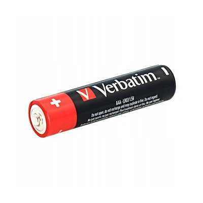 Verbatim Jednorazowa alkaliczna baterie AAA, 4-pack