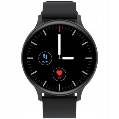 Canyon Badian SW 68 smartwatch z funkcjami zdrowotnymi (czarny)