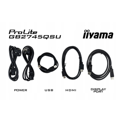 IIYAMA Monitor 27 cali G-Master GB2745QSU-B1 IPS QHD 100Hz USB 2x2W HAS Sklep KOZIENICE RADOM