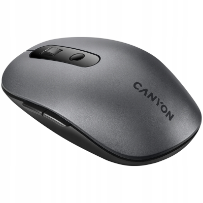 CANYON Mysz bezprzewodowa MW-9 Dwa Tryby Szara