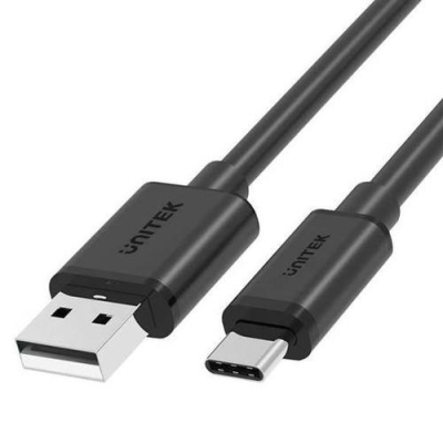 Unitek przewód USB-A 2.0 - USB-C 1,5m C14067BK