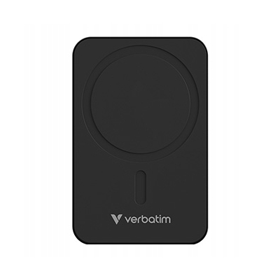 Verbatim powerbank 5V 20000mAh, Mocowanie magnetyczne, Czarny