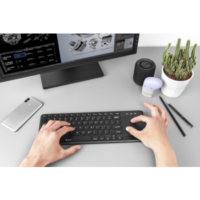 Tracer Klawiatura bezprzewodowa z touchpadem Smart RF 2,4 GHz