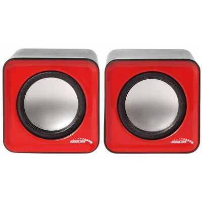 Zestaw głośników 2.0 Audiocore AC870R 6 W czerwony
