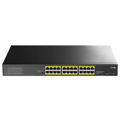 CUDY GS1028PS2 przełącznik sieciowy 24-portowy Gigabit PoE+ 300W
