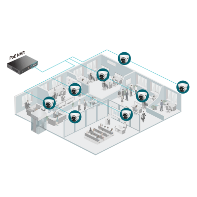 TP-Link Kamera sieciowa VIGI C450(4mm) 5MP Full-Color