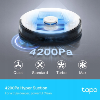 TP-LINK Robot odkurzający i mopujący z czujnikiem LiDAR Tapo RV30 LiDAR