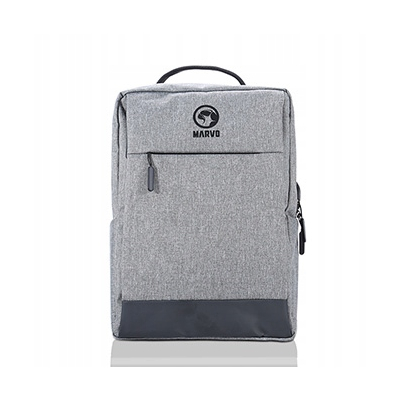Marvo Plecak na notebook 15.6", BA-03, szary, nylon, port USB do ładowania