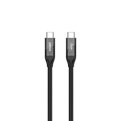 Kabel Unitek USB typ C - USB typ C 2 m czarny