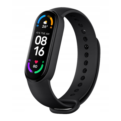 Xiaomi Mi Band 6 NFC Smartband Czarny