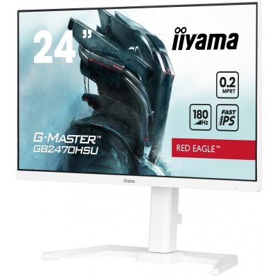 IIYAMA Monitor 24 cale GB2470HSU-W6 0.2ms IPS DP HDMI 180Hz 300cd biały